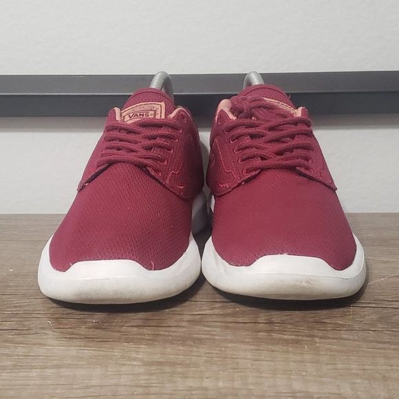 Vans ISO 1.5 Women's Skate Shoes Size 9 Burgundy - Picture 2 of 8